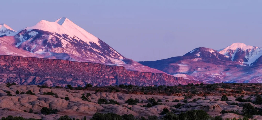 Sunset from Sand Flats Campground. Photo: Deven McCoy